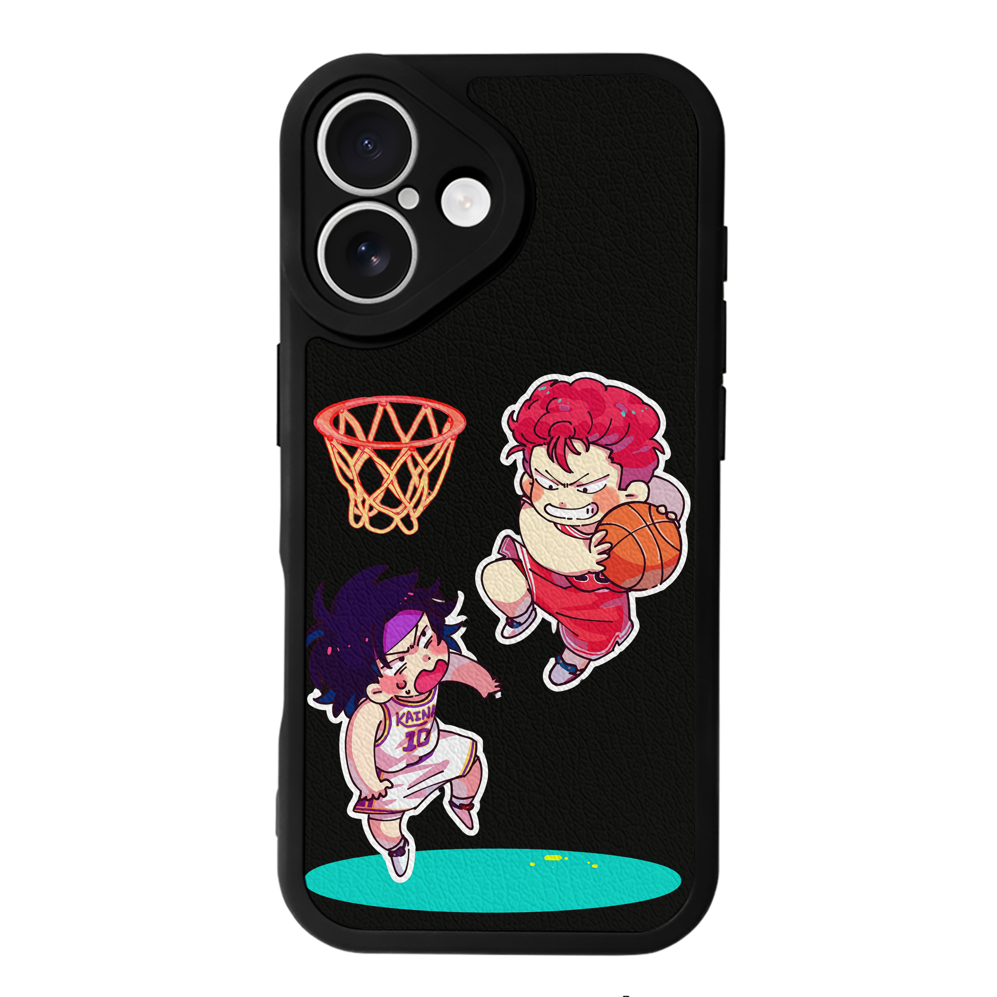 （画像用） SLAM DUNK／スラムダンク 【iPhone 16シリーズ対応】シリコンスマホケース（レザー調） 材質：シリコン